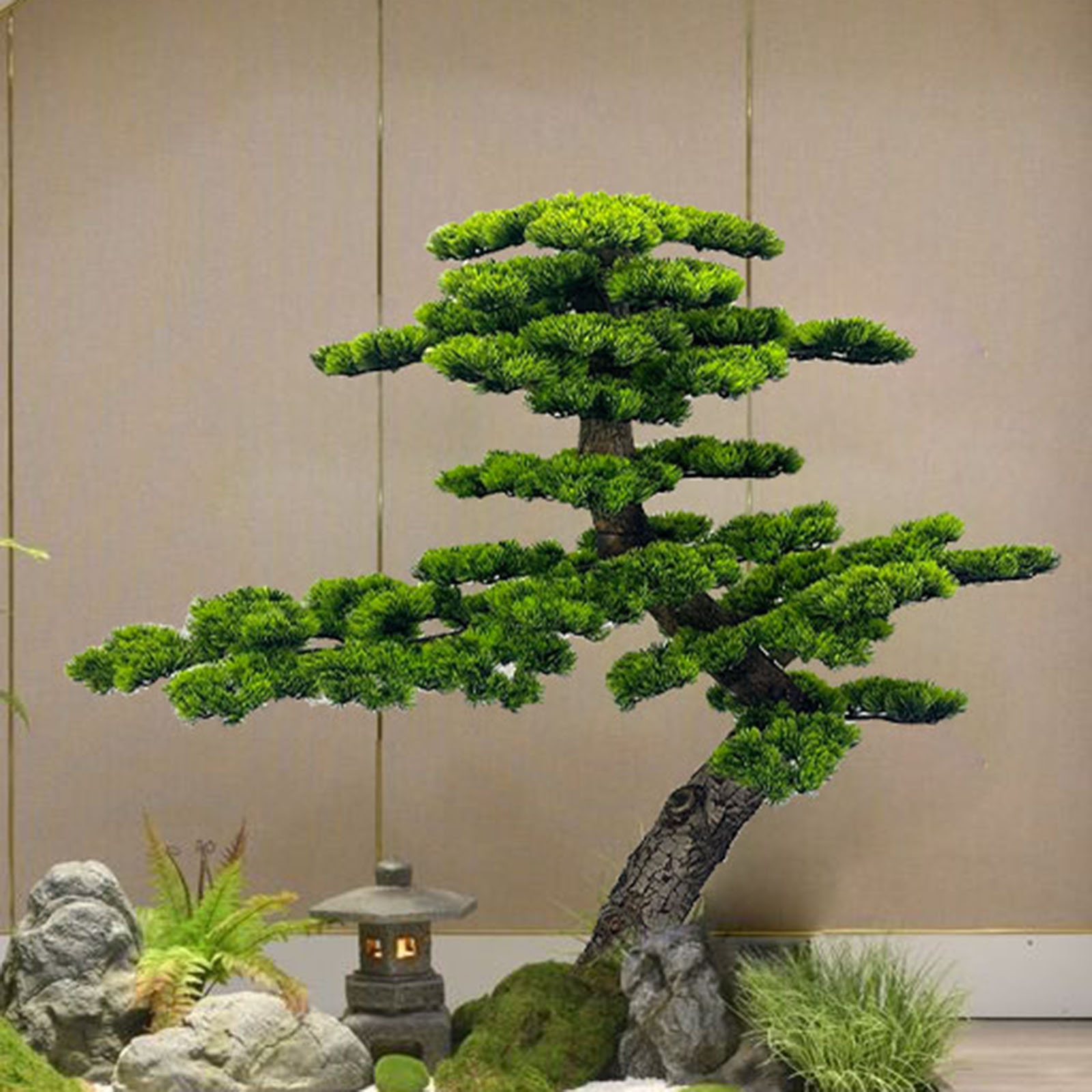 Artificial Bonsai Plant,Large Faux Juniper Plants