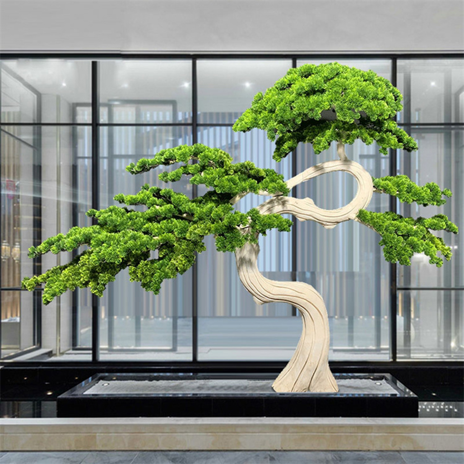 Large Artificial Tree Faux Podocarpus Tree Zen Farmhouse