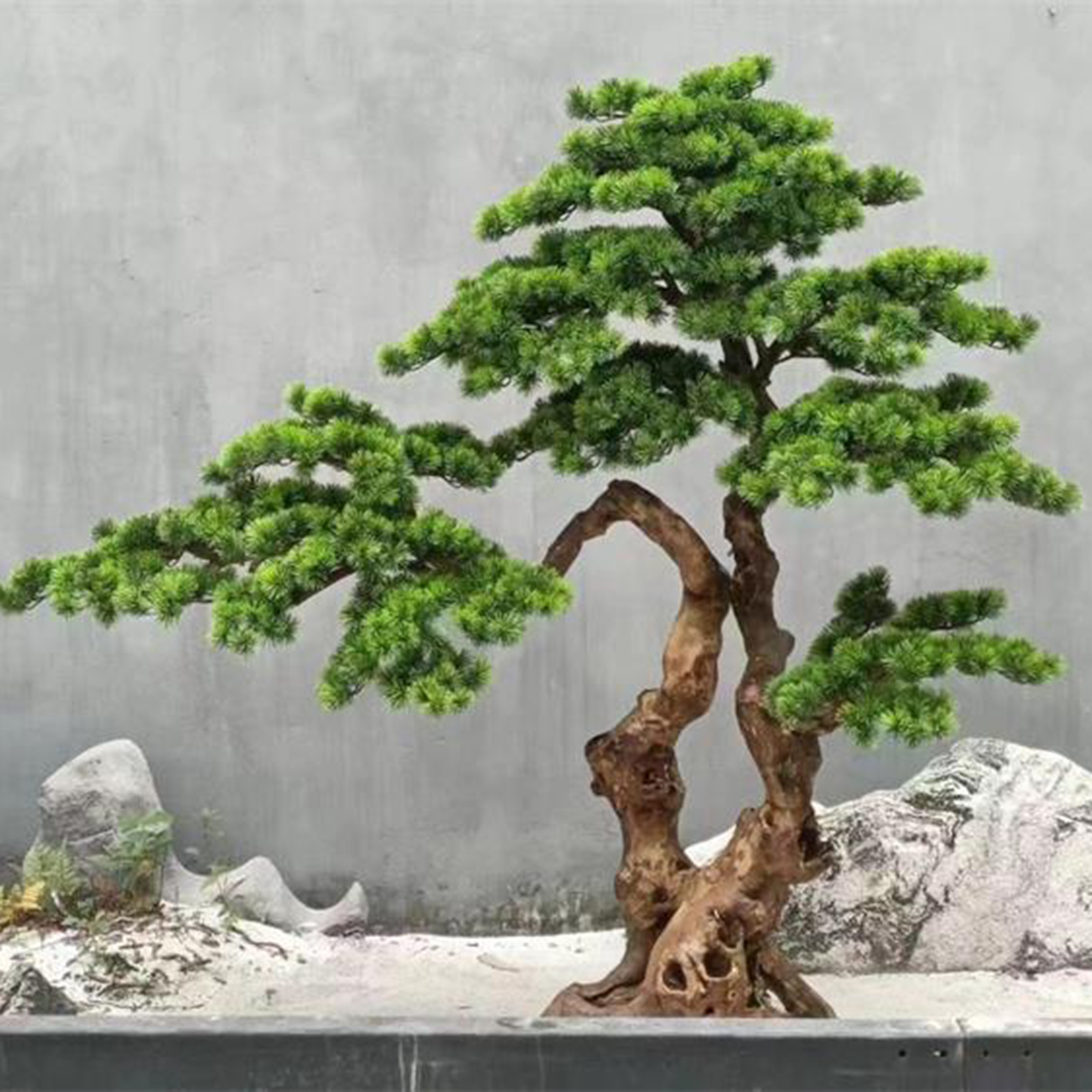 Faux Plants Podocarpus Tree Decor,Farmhouse Zen Decor
